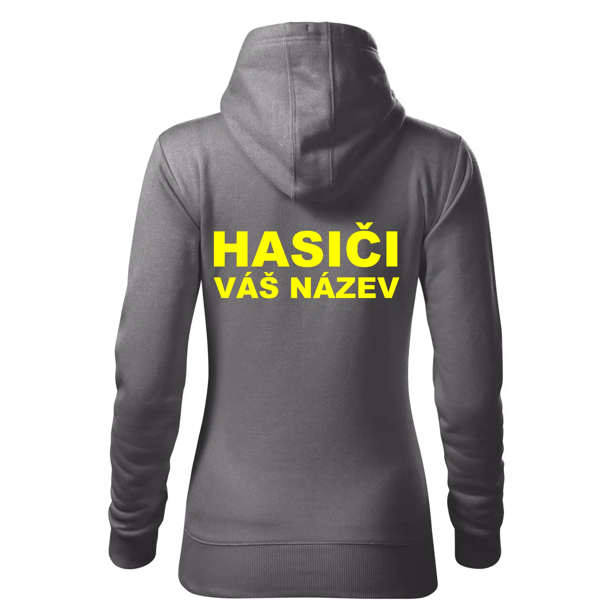 Hasiči - žlutý nápis - váš název sboru