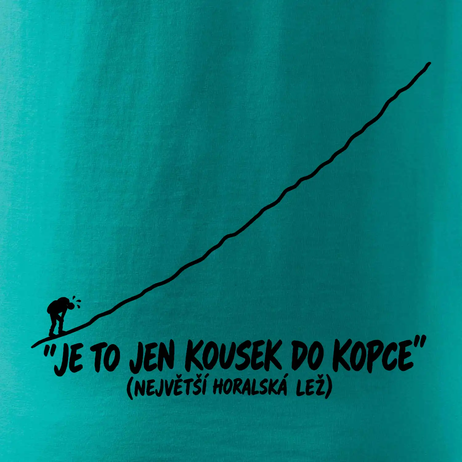 Je to jen kousek do kopce