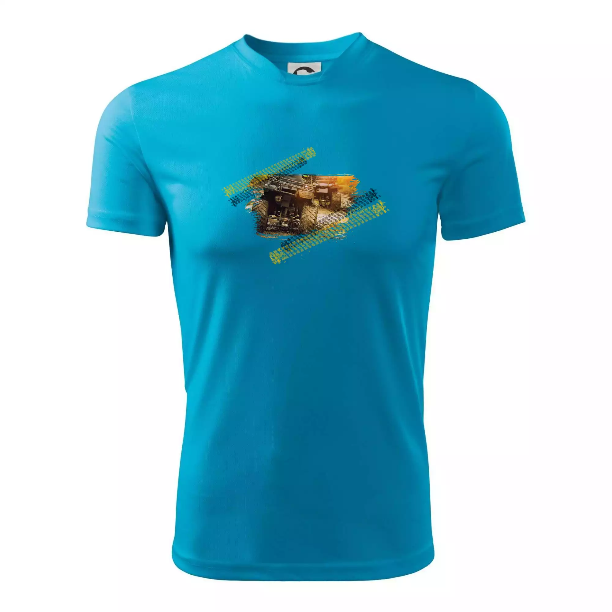 ATV čtyřkolka v bahně