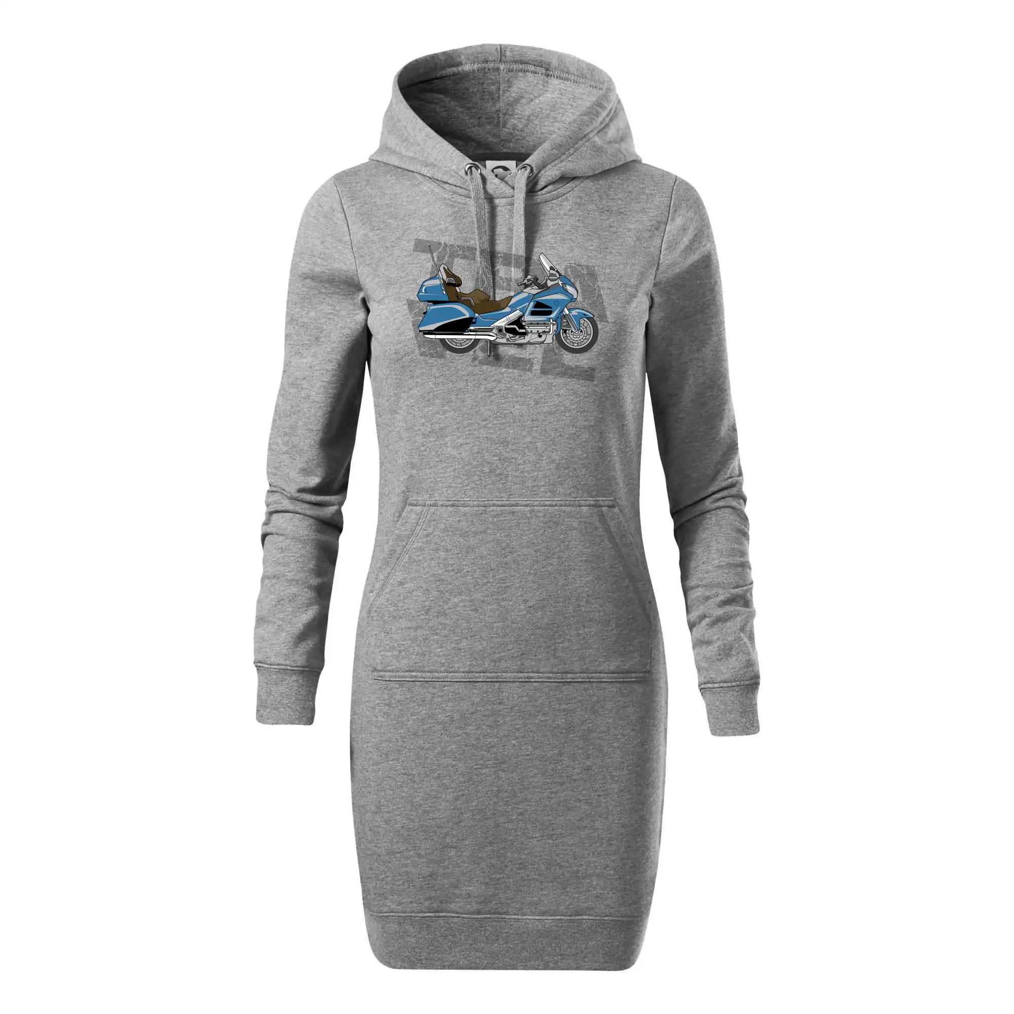 Cestovní motorka Amerika modrá