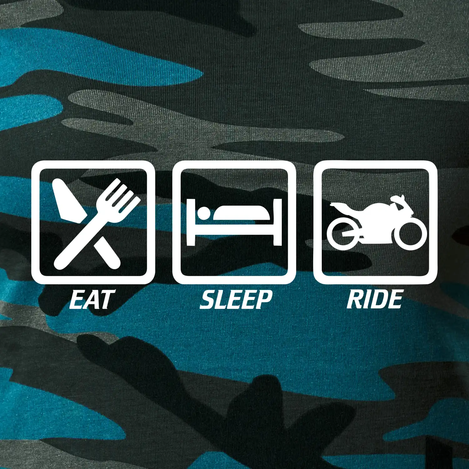 Eat sleep ride - silnice