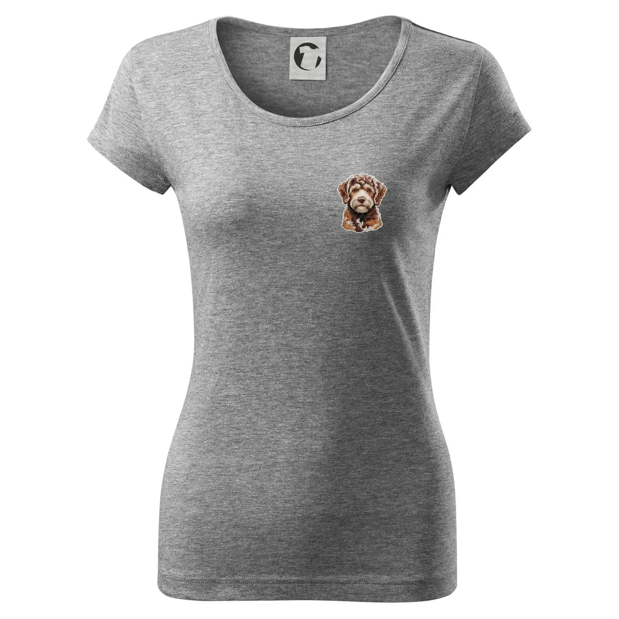 Lagotto romagnolo vyšívaná hlava na prsu