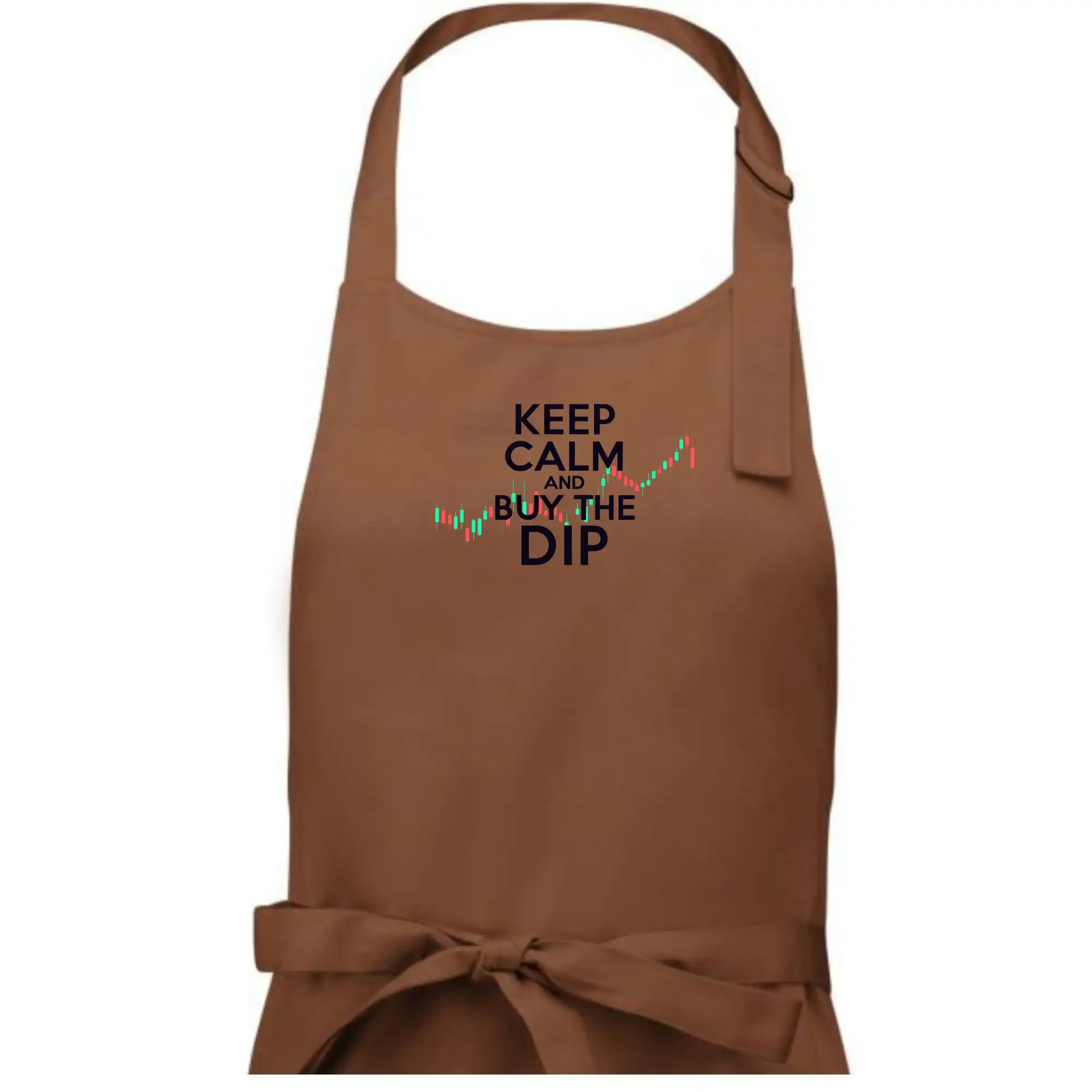 Zeleno červený graf Keep Calm and Buy the Dip