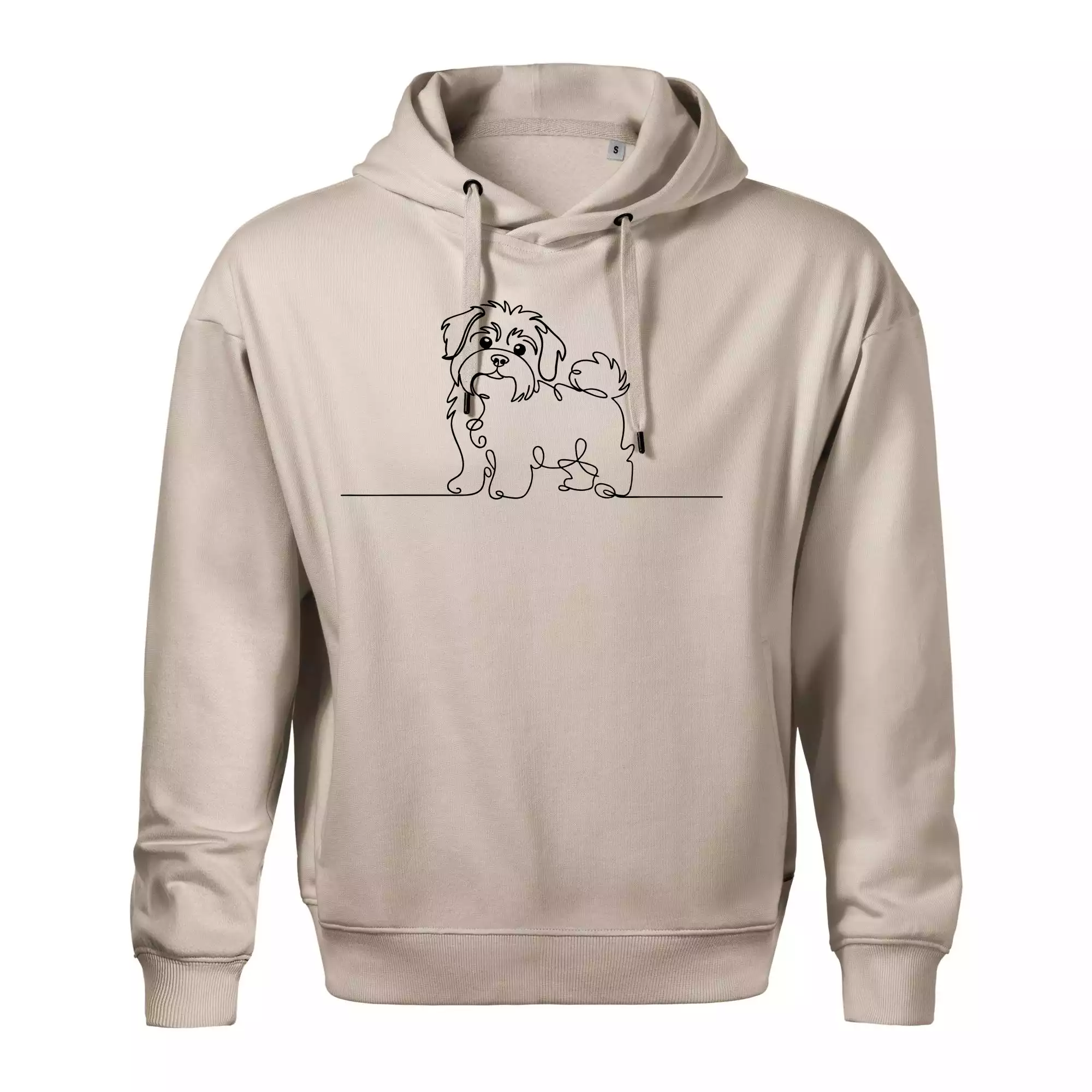 Havanský psík linka jedním tahem