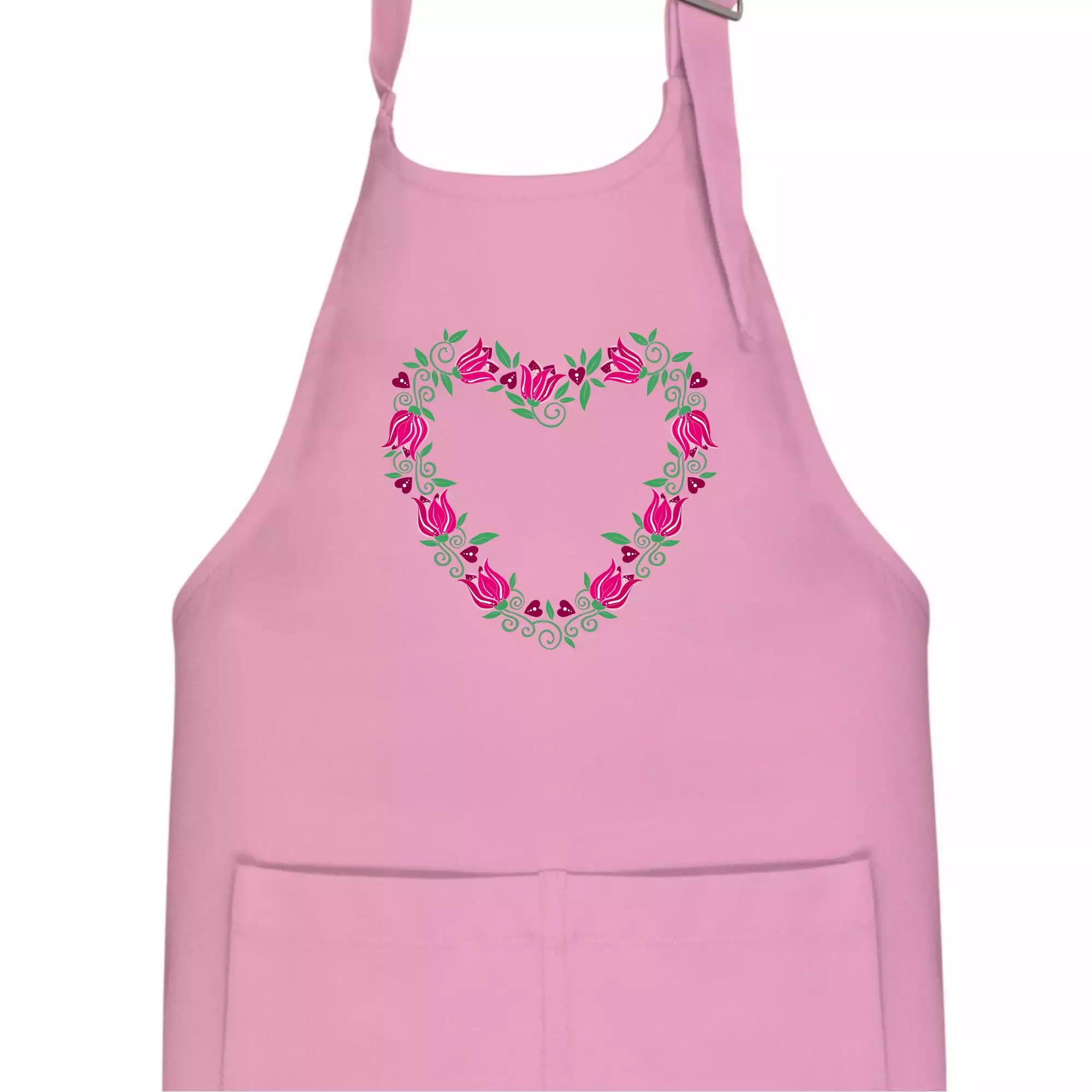 Červené tulipánové srdiečko (Pecka design)