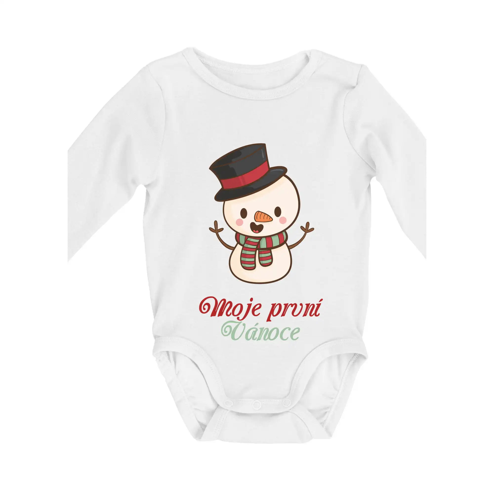 Moje první Vánoce sněhulák