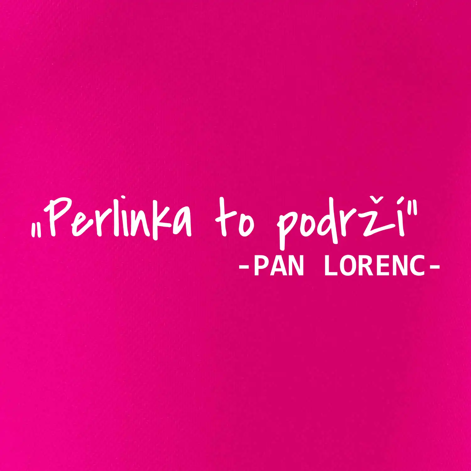 Stavíme svépomoci -  Perlinka to podrží