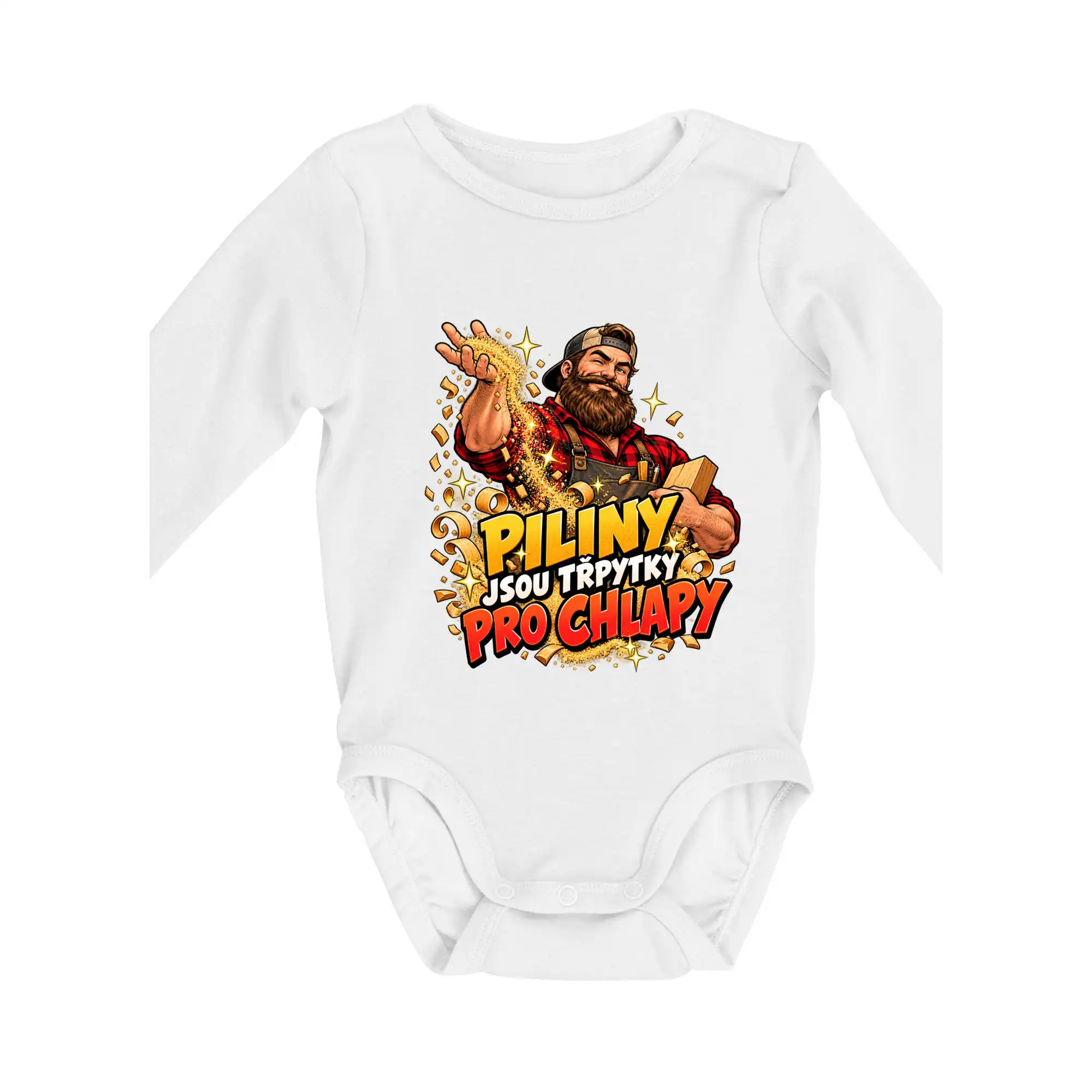 Piliny jsou třpytky pro chlapy - vousatý truhlář