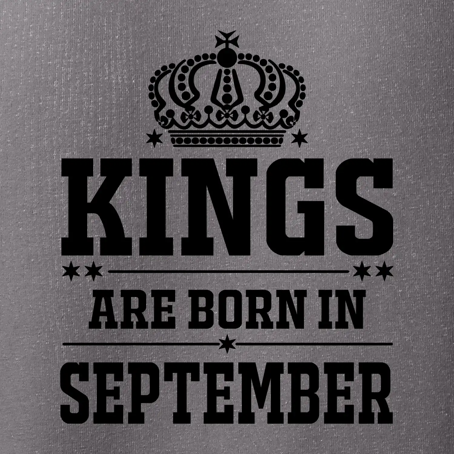 Kings are born in September