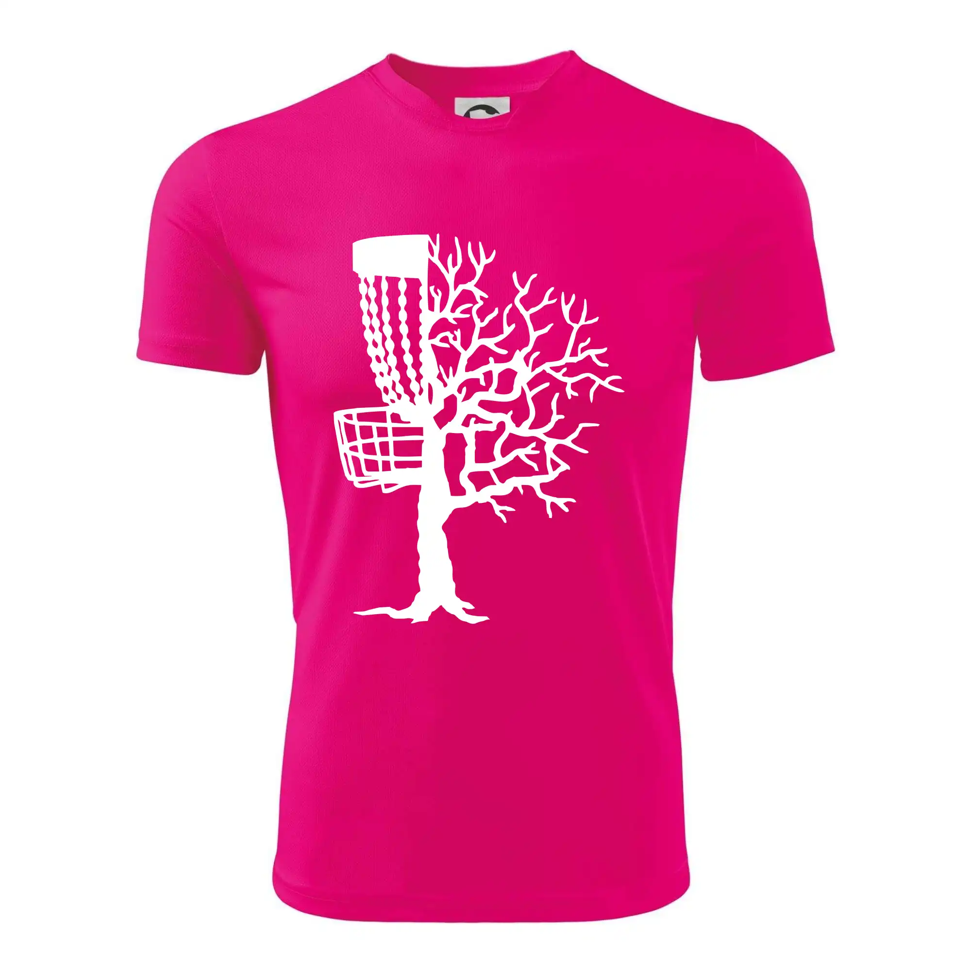 Disc golf pozor strom