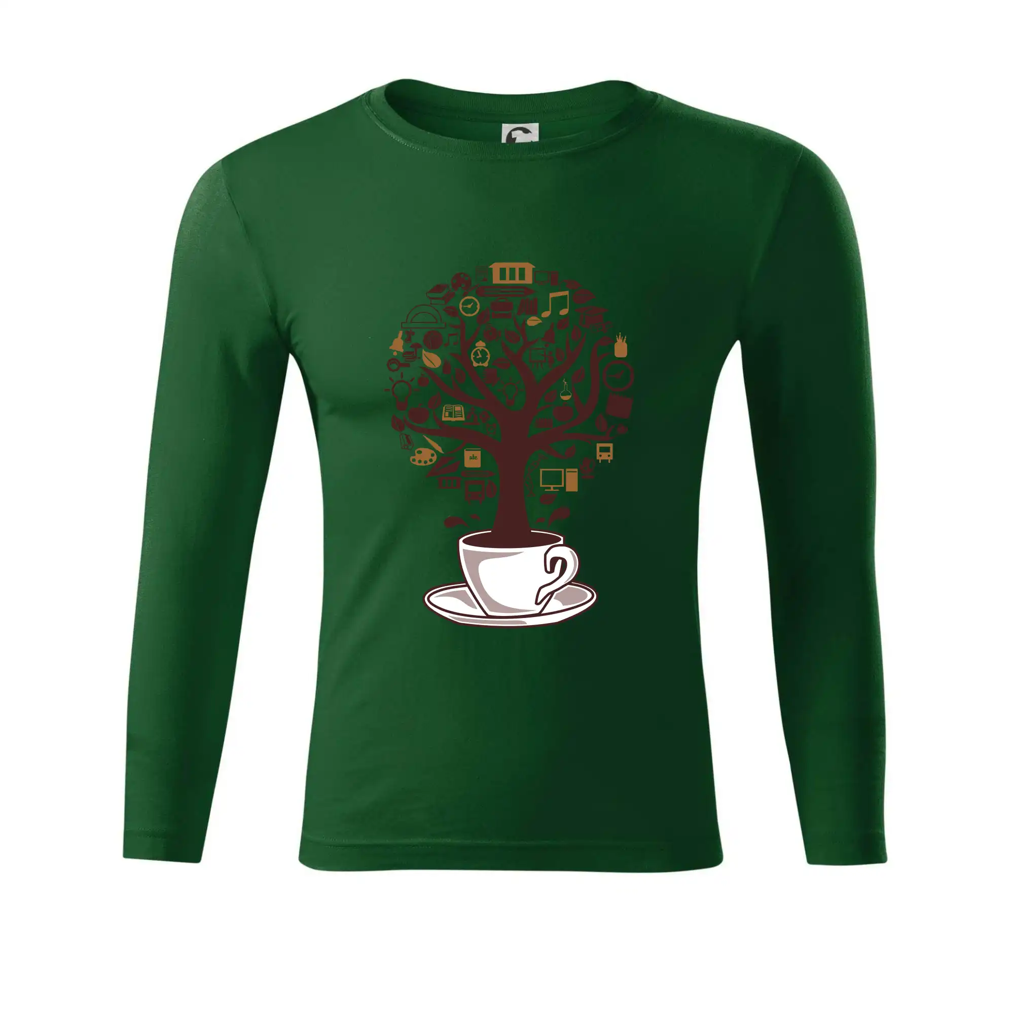 Coffee Tree parts from school icon