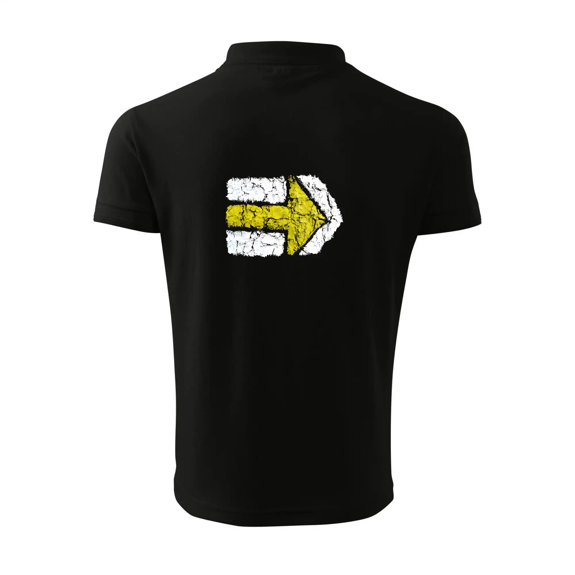 Párová turistická značka žlutá