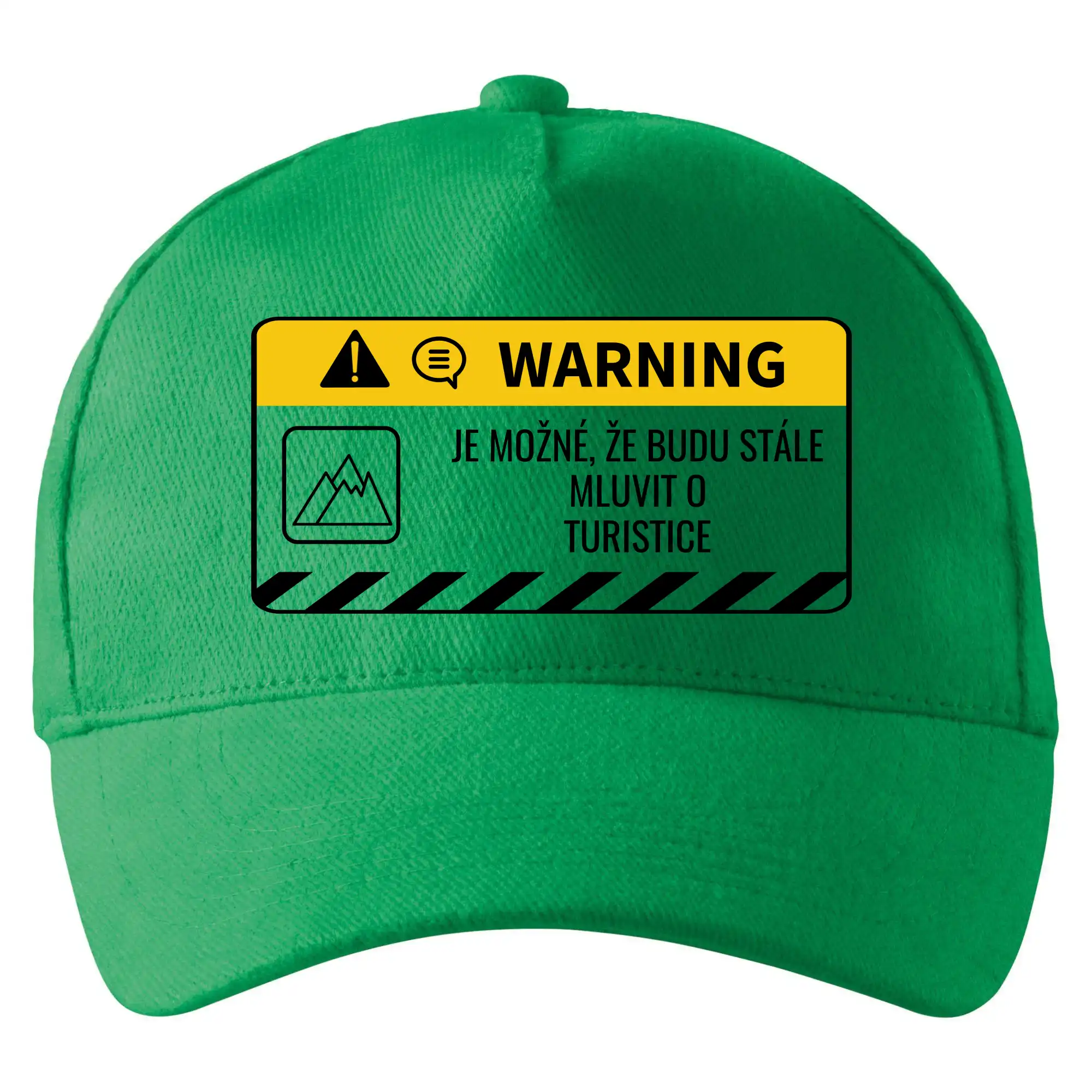 Warning mluvení - turistika